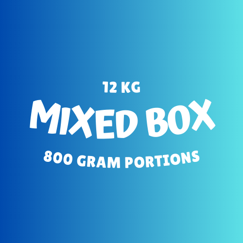 Jack Wolf Raw food 12kg Mixed Box of Original Range 12kg Mixed Box of Original Range