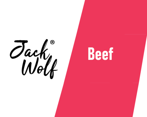 Jack Wolf Working Dog Beef Beef Recipe | Jack Wolf | Natural Dog Food