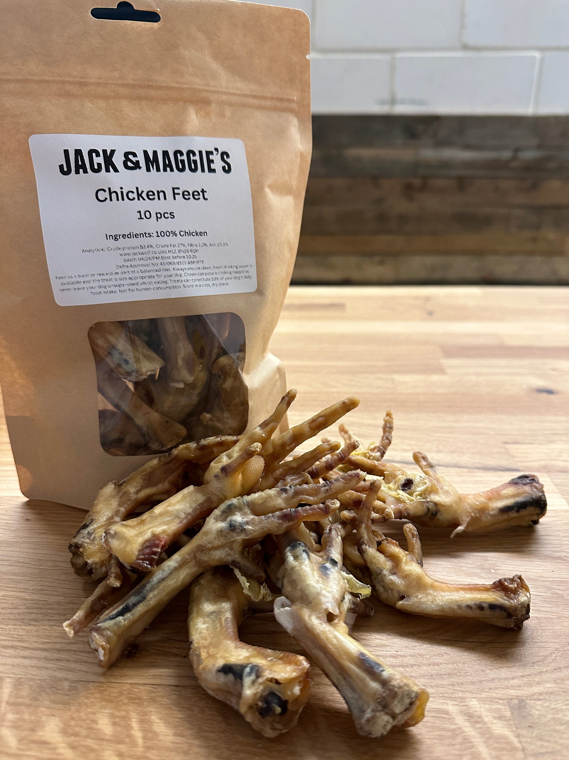 Jack Wolf Chicken Feet 10 pcs