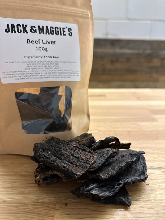 Jack Wolf Dried Liver 100g Dried Liver 100g