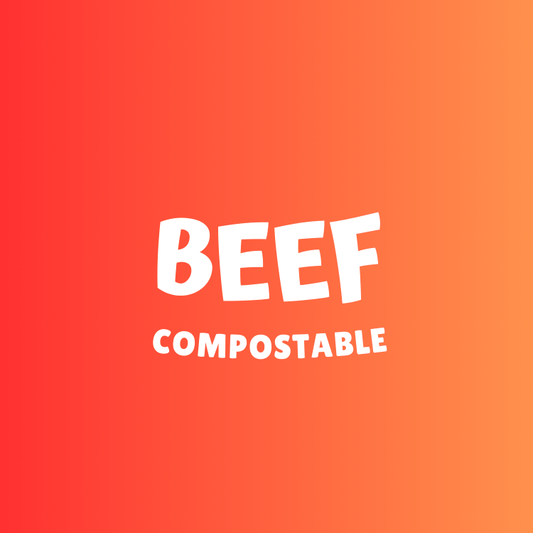 Jack Wolf Working Dog Beef - Compostable