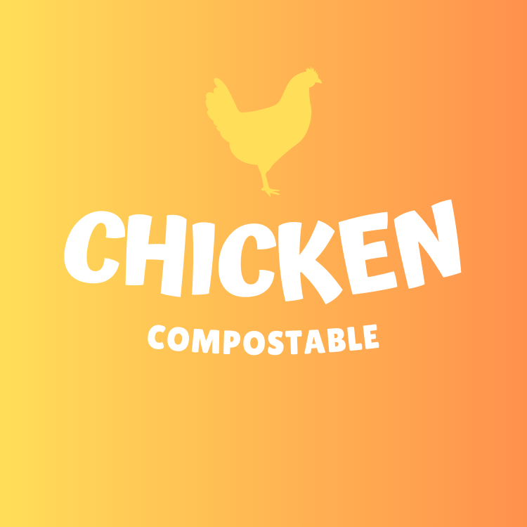 Jack Wolf Working Dog Chicken - Compostable