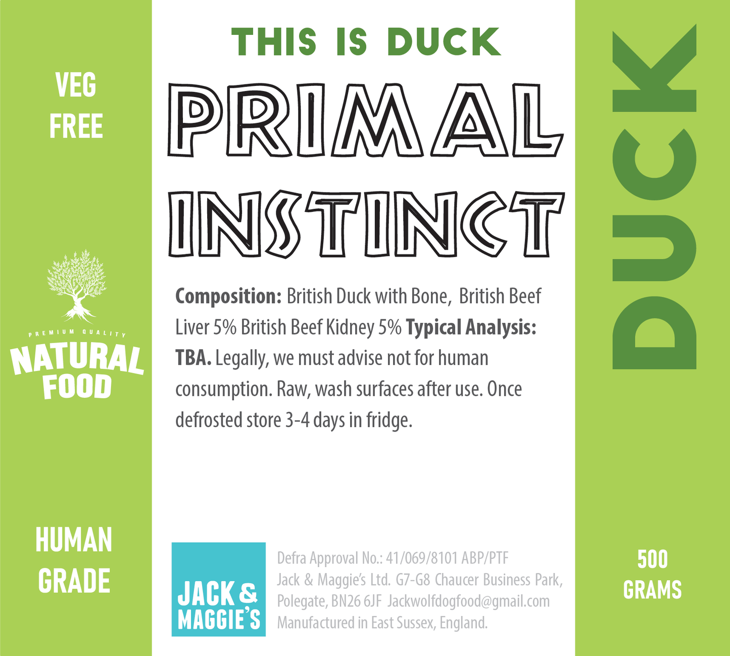 Jack Wolf Primal Instinct - Duck