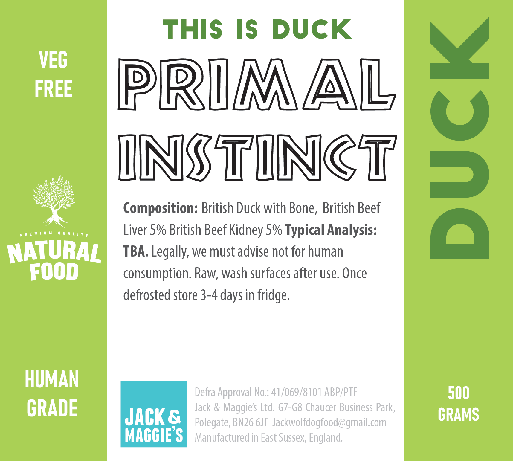 Instinct limited ingredient duck dog food hot sale