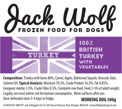 Working Dog Turkey - Jack Wolf